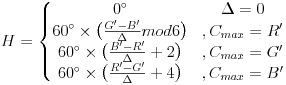 alt hue-calculation